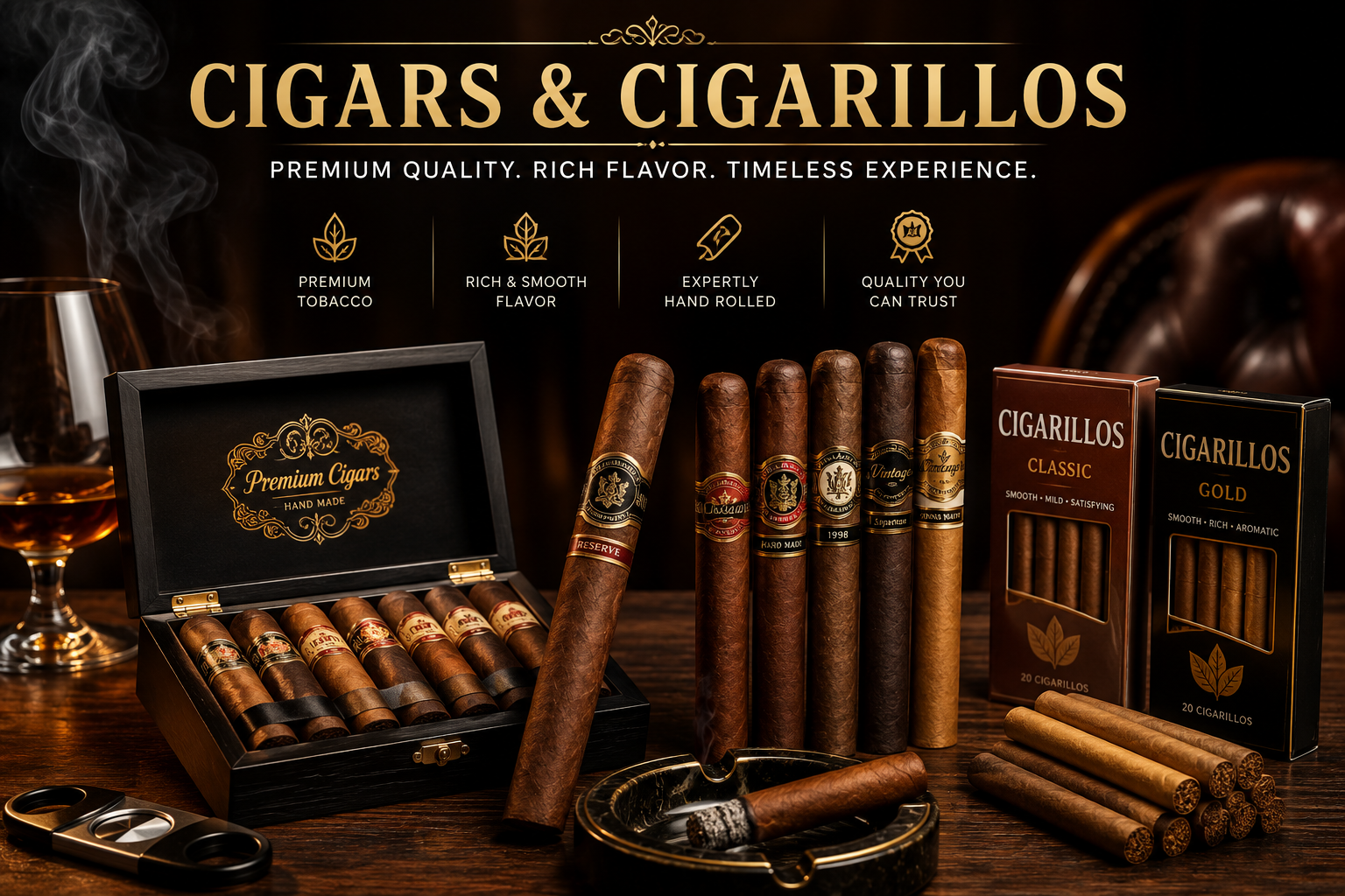 Cigars and cigarillos